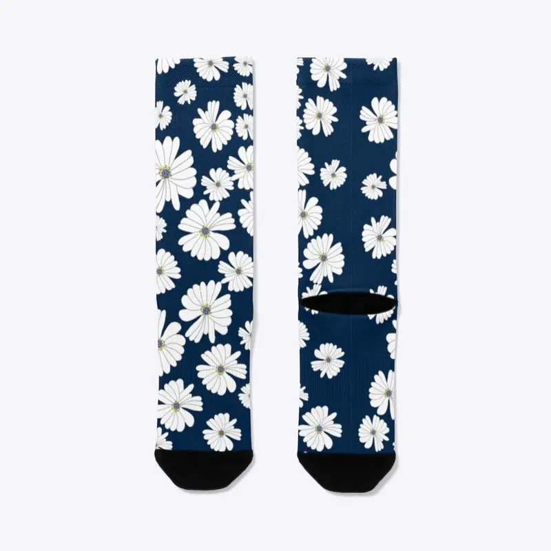 White African daisy Socks